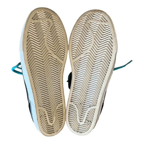 Nike Stefan Janoski gray and teal skateboarding sneaker - Picture 6 of 8